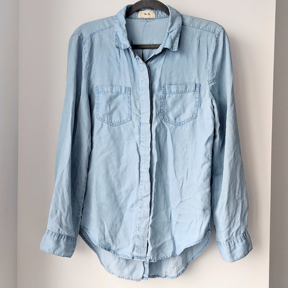 Anthropology Chambray Shirt